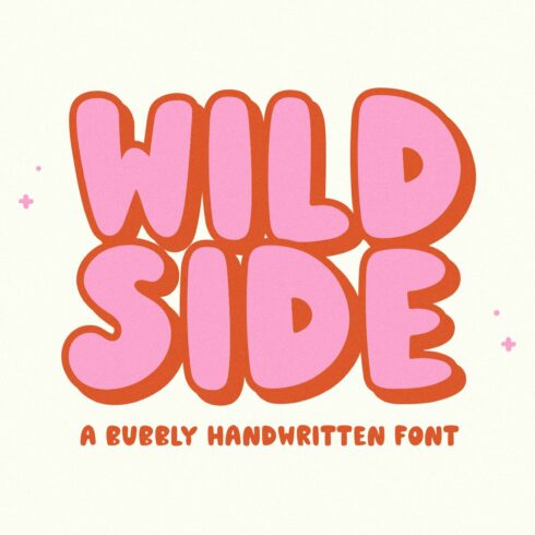 Wildside | Bubbly Handwritten Font cover image.