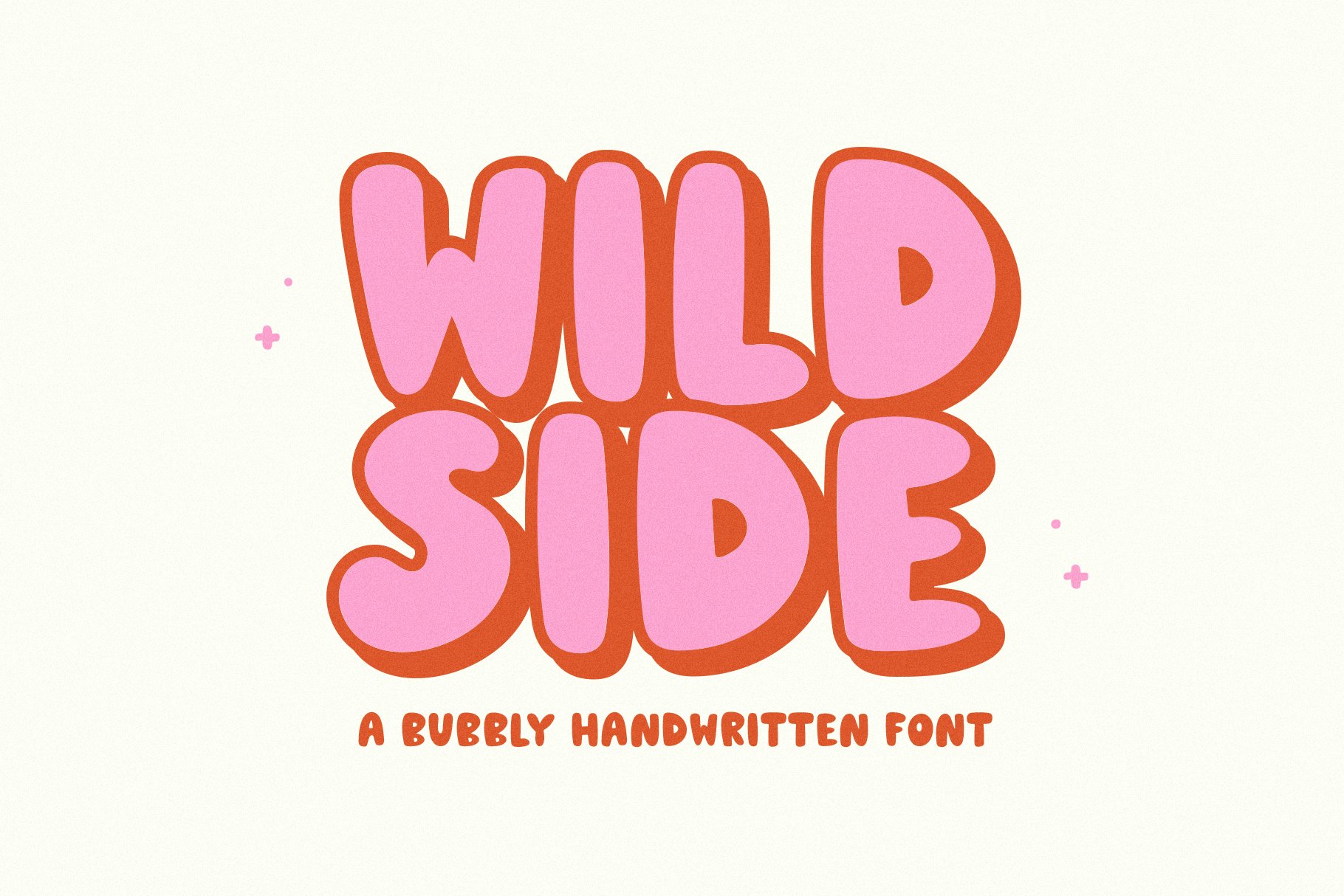 Wildside | Bubbly Handwritten Font cover image.