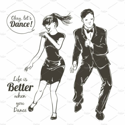 Dancing people Set cover image.
