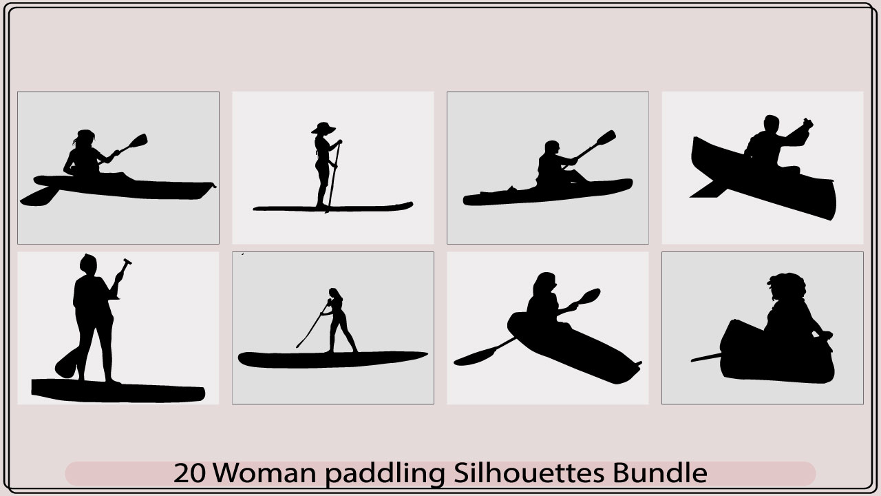 woman paddling silhouettesmb add media 722
