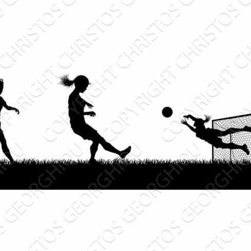 Women Soccer Football Players Scene cover image.