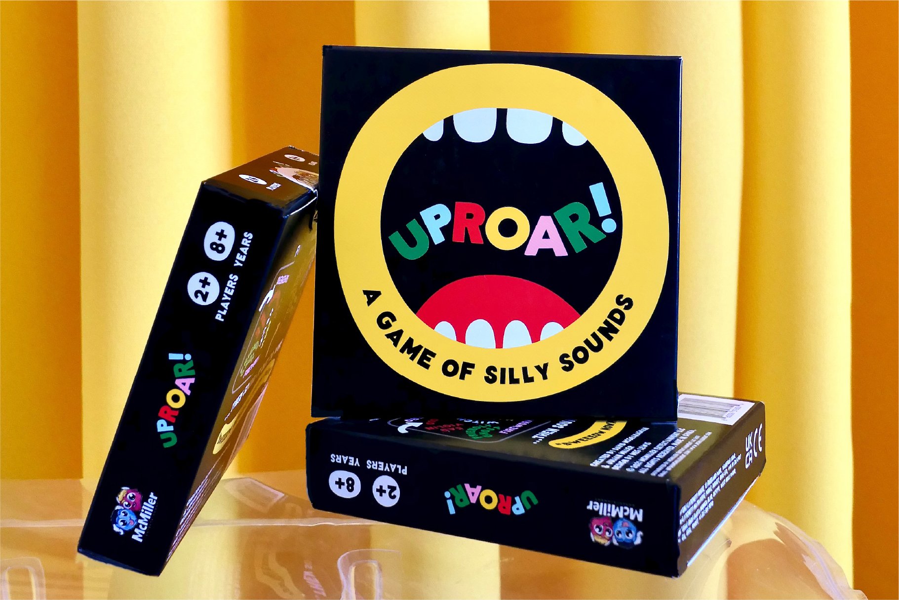  UpRoar! The Card Game of Silly Sounds - Plastic-Free