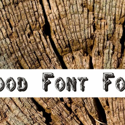 Wood Font Four cover image.