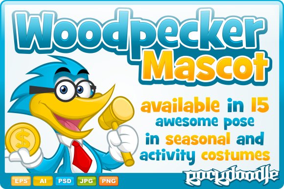 Woodpecker Mascot cover image.