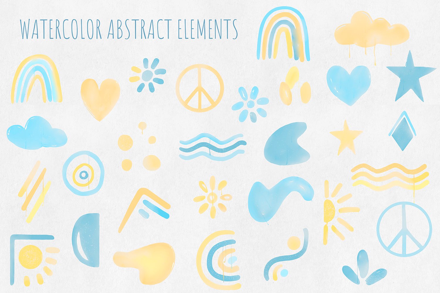 UA Abstract watercolor patterns preview image.