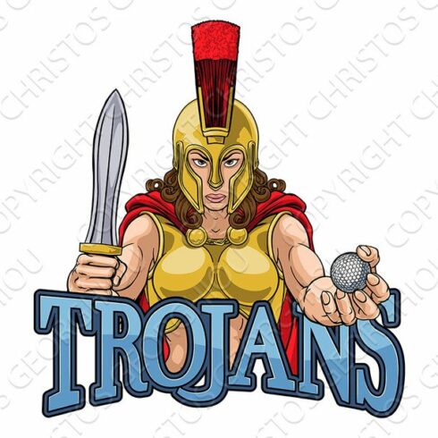Spartan Trojan Gladiator Golf cover image.