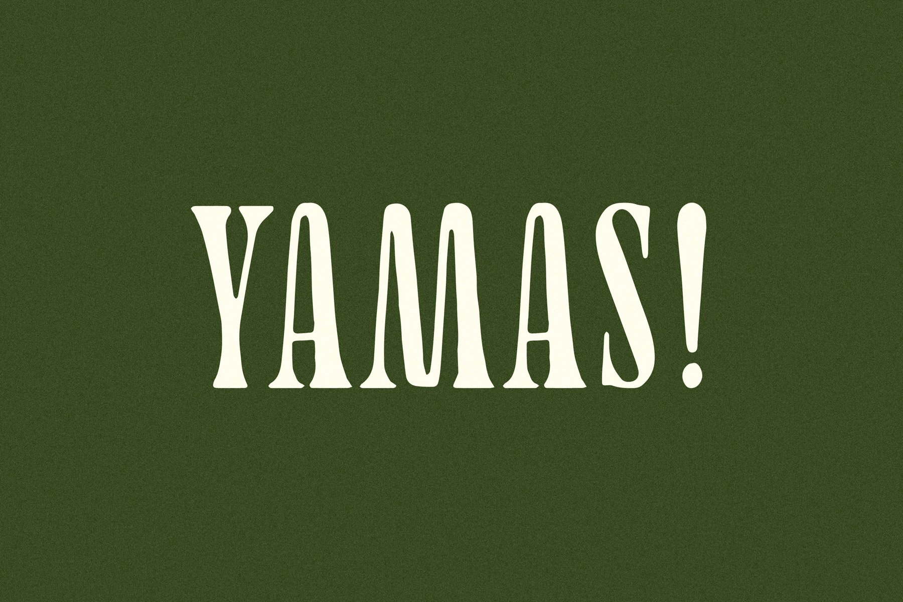 Yamas | A Soft Modern Serif Font cover image.