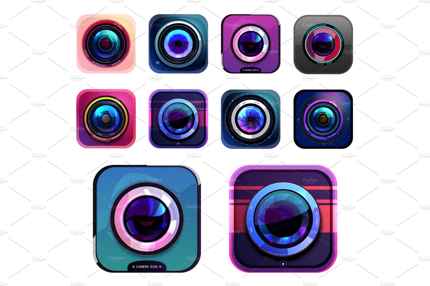 Photo and video camera icons cover image.