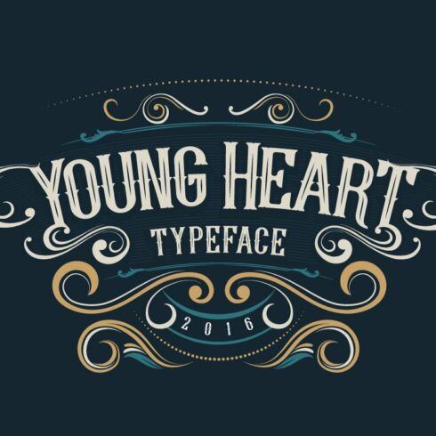 Young Heart Typeface cover image.