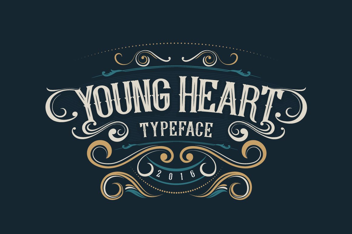Young Heart Typeface cover image.