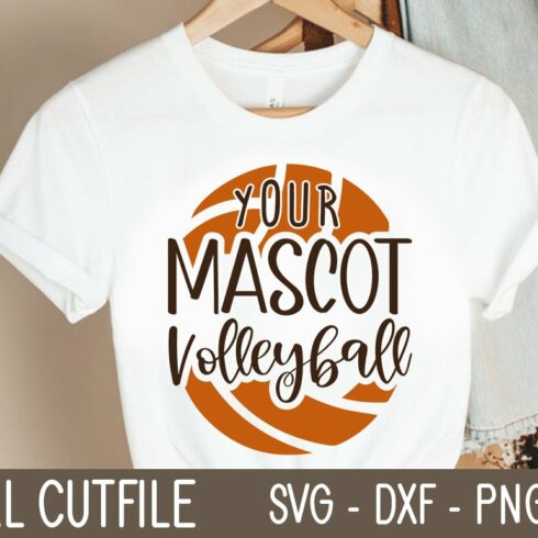 Your Mascot Volleyball SVG cover image.