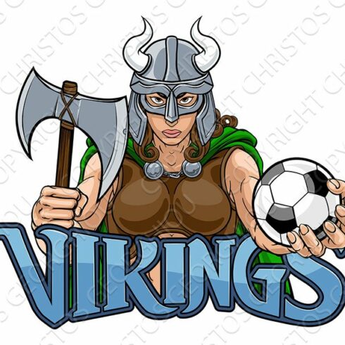 Viking Female Gladiator Soccer cover image.