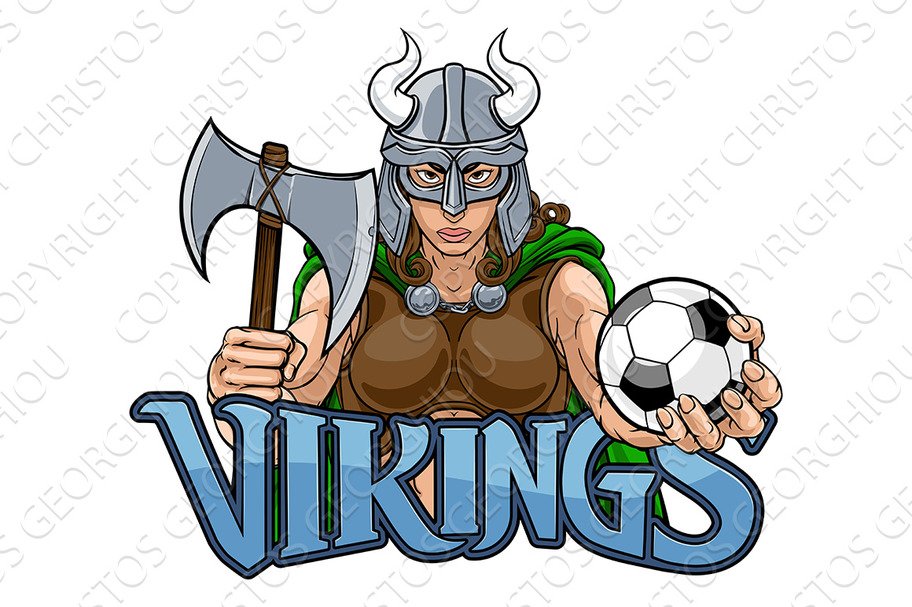 Viking Female Gladiator Soccer cover image.