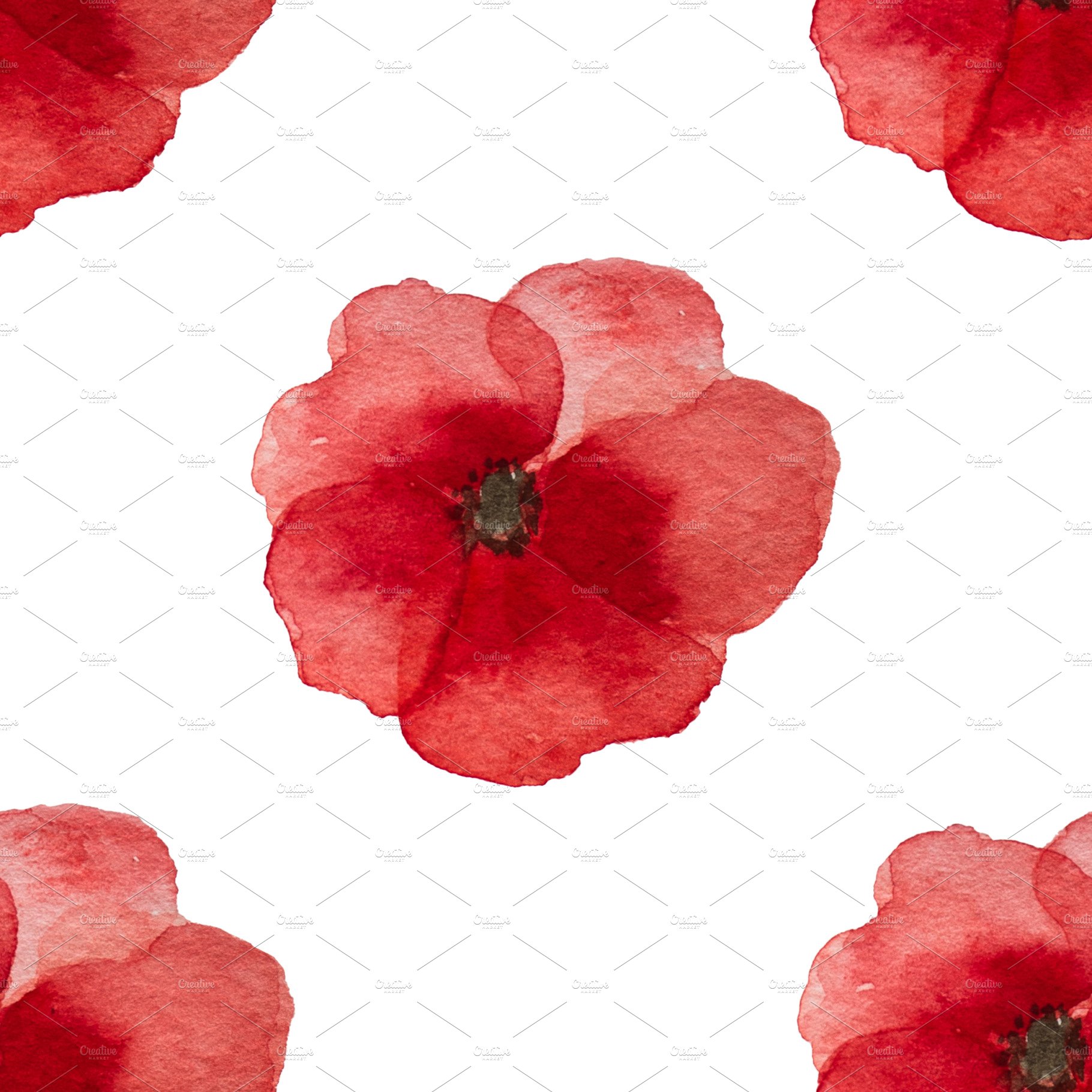 Beautiful picture of poppy flowers. Happy Remembrance Day cover image.