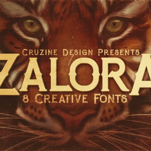 Zalora Typeface cover image.