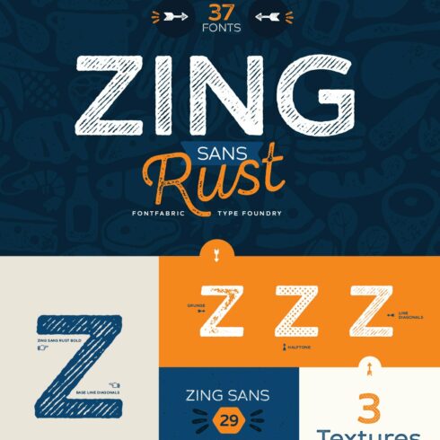 Zing Sans Rust cover image.