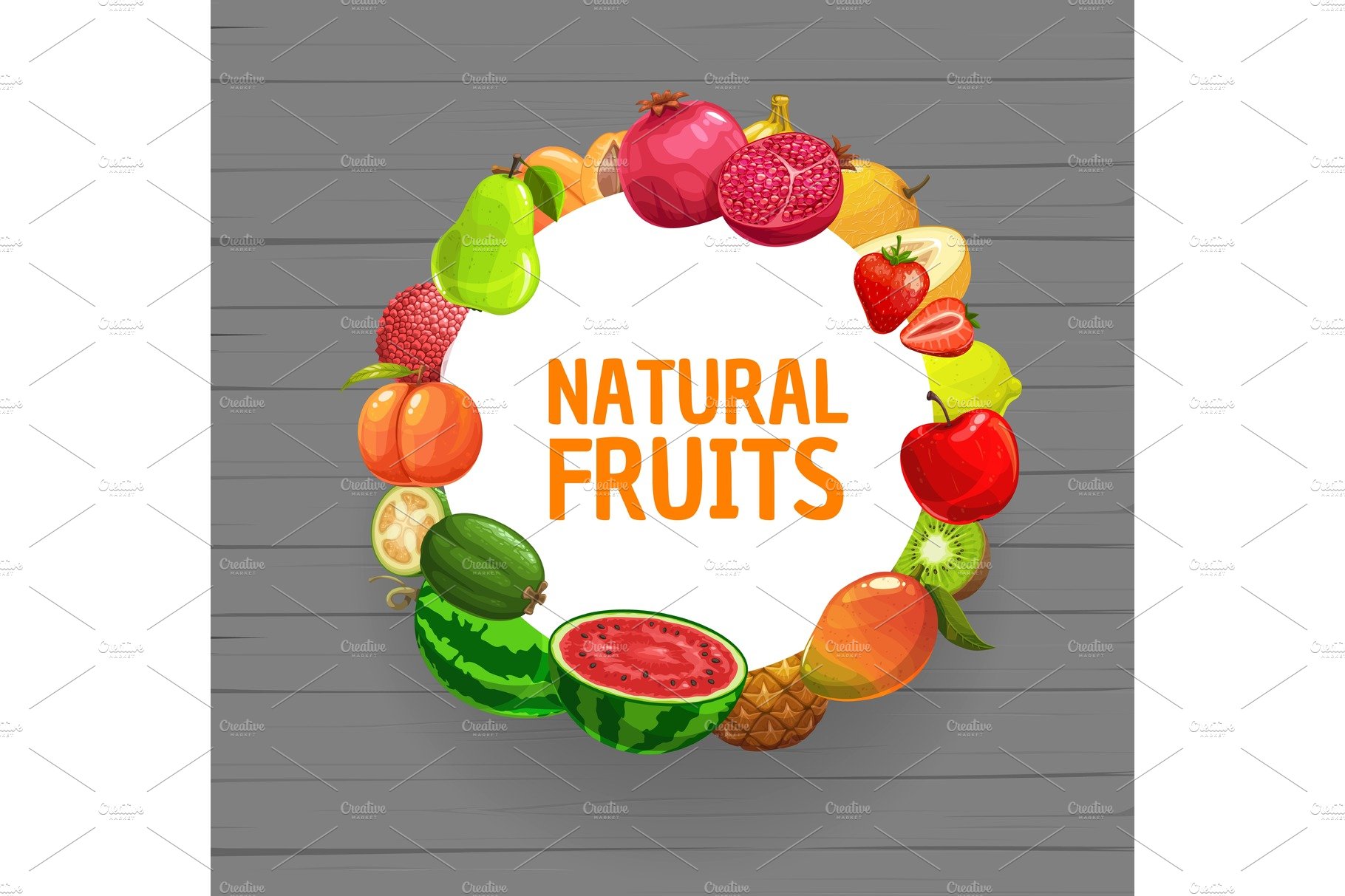 Tropical fruits and berries cover image.