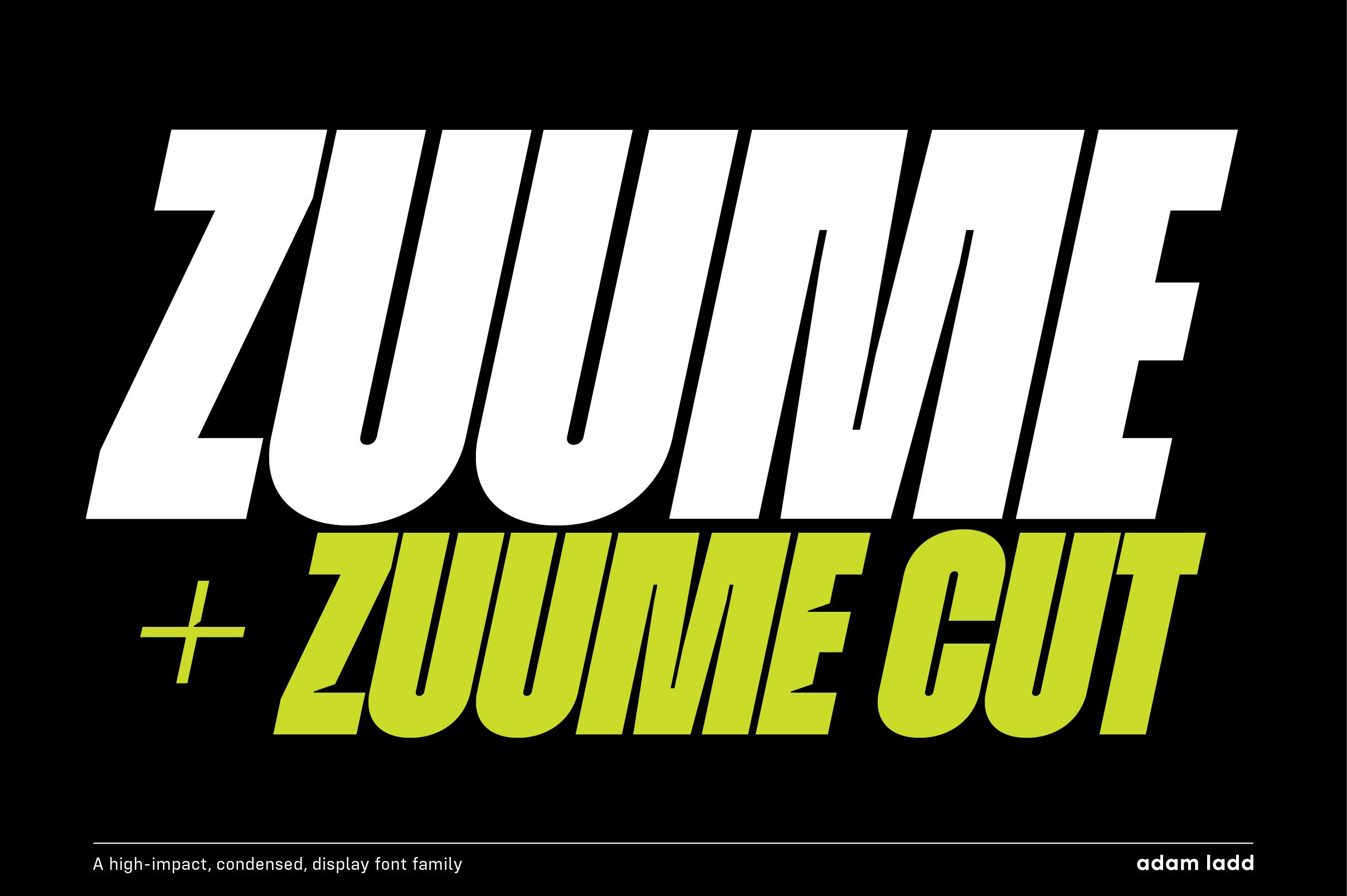 Zuume Font Family cover image.