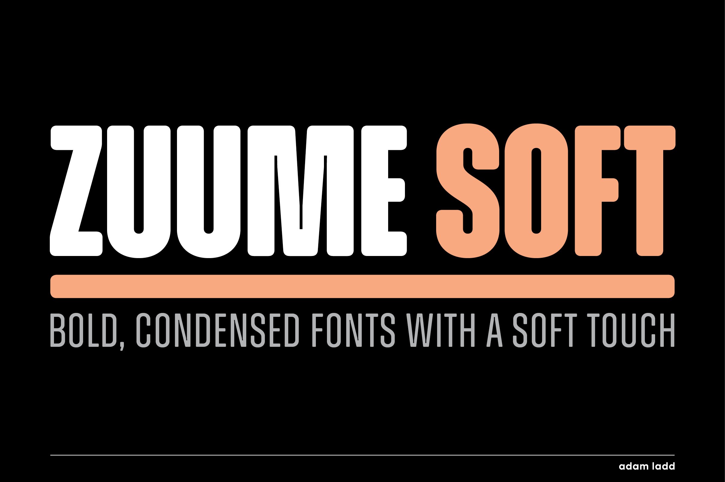 Zuume Soft Font Family cover image.