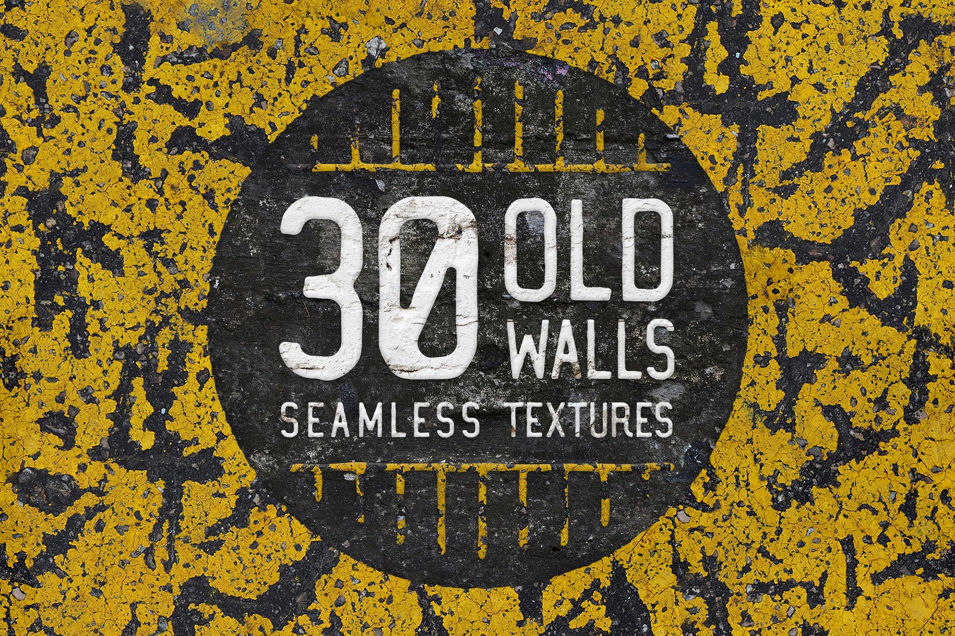 30 Old Walls Seamless Textures cover image.