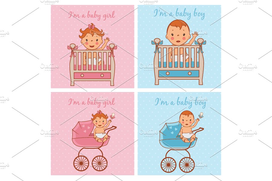 Baby set vol.2 preview image.