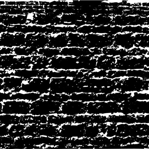 Black and white wall texture vector cover image.