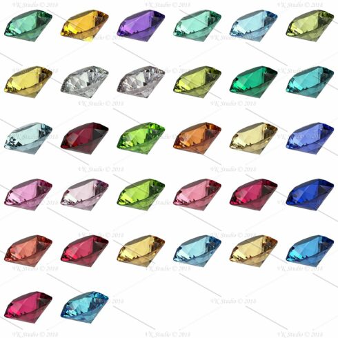 Gemstone Materials STARTER VRayMax cover image.