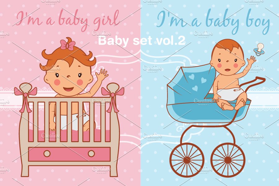 Baby set vol.2 cover image.