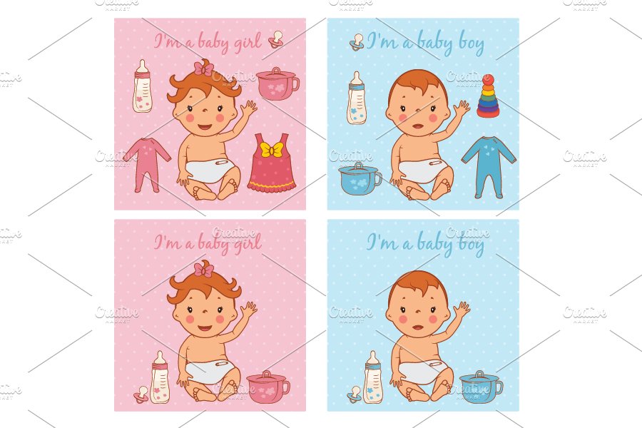 Baby set vol.1 preview image.