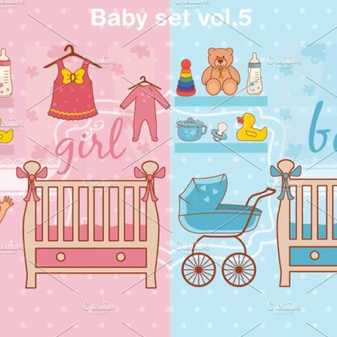 Baby set vol.5 cover image.