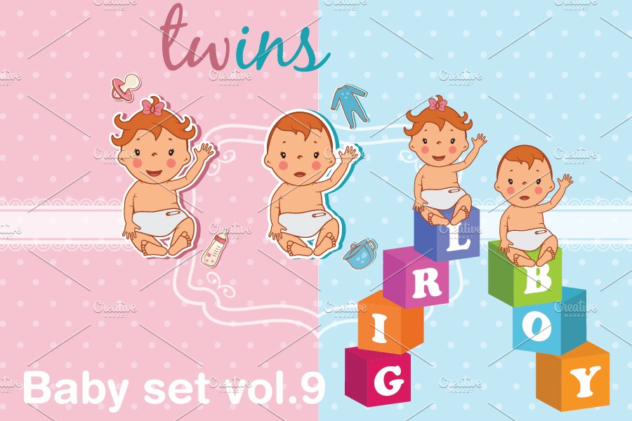 Baby set vol.9 cover image.