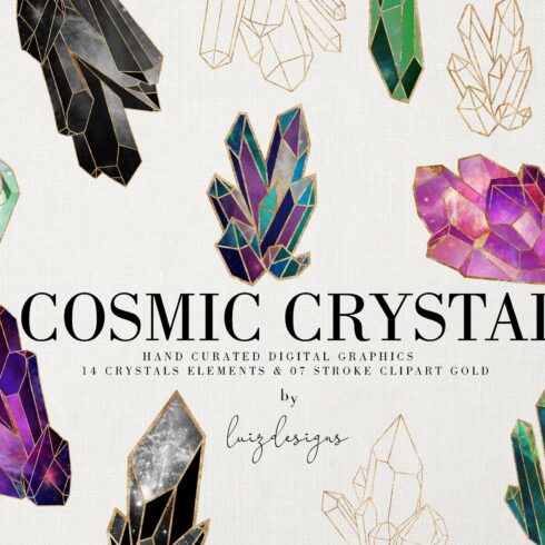 Cosmic Crystals cover image.