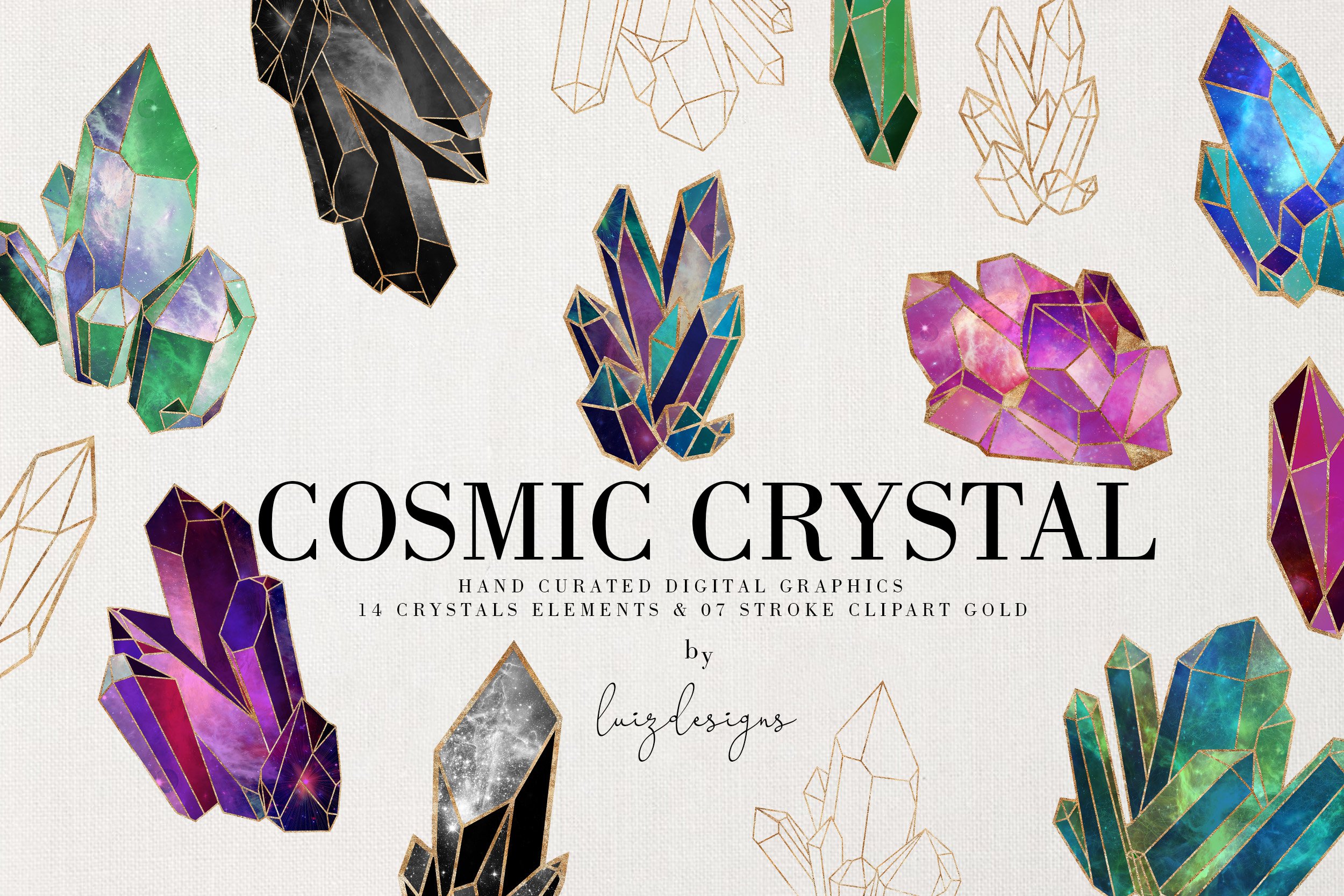 Cosmic Crystals cover image.