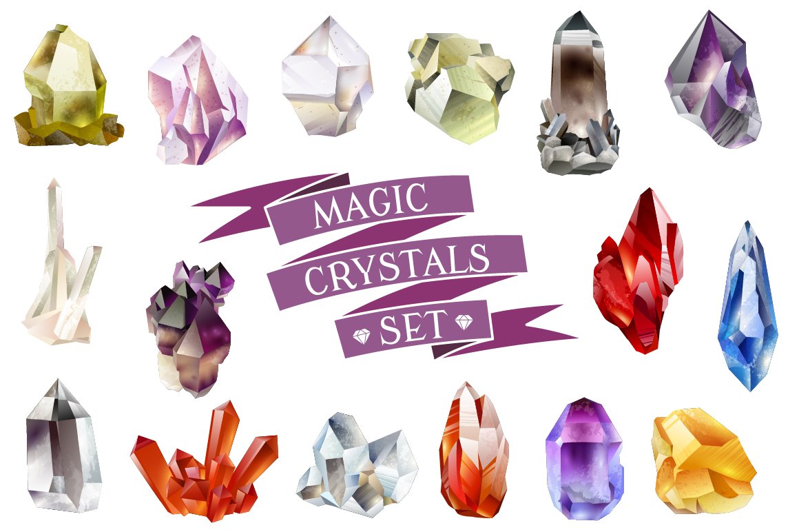 Crystals set cover image.