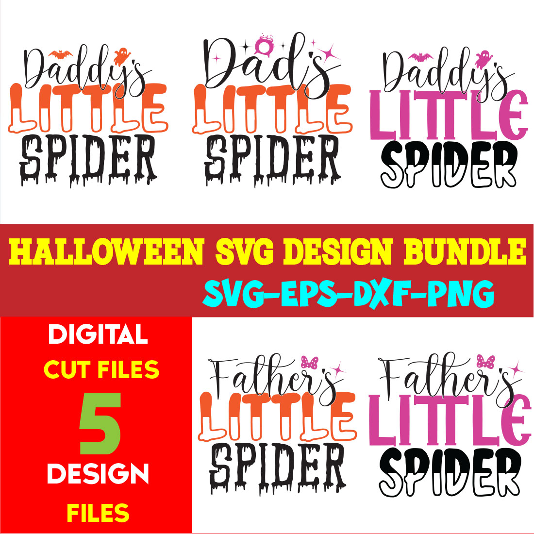 Halloween T-shirt Design Bundle Vol-31 cover image.