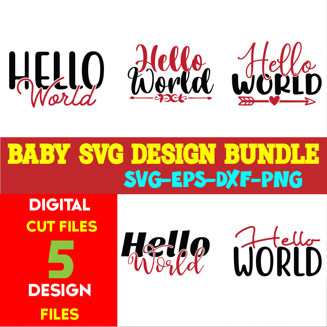 Baby T-shirt Design Bundle Volume-14 cover image.