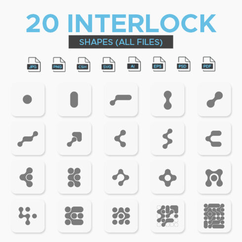 20+ Interlock Shapes cover image.