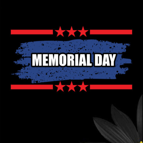 Memorial Day T-shirt Design cover image.