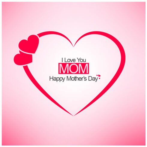 Mother's Day Social Media Post Designs Bundle cover image.