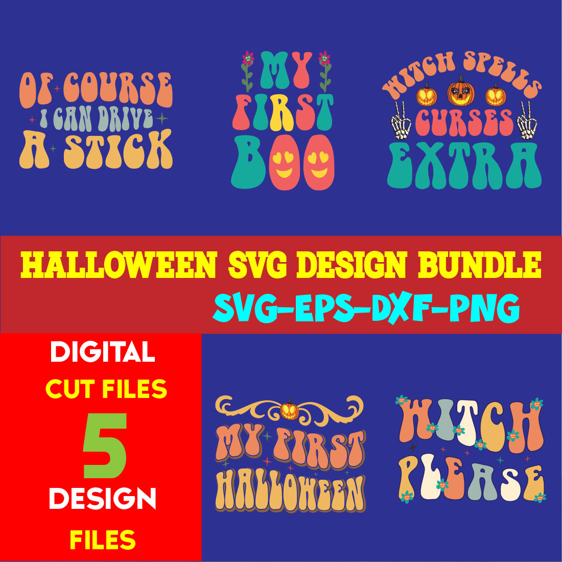 Halloween T Shirt Design Bundle Vol 23 Masterbundles