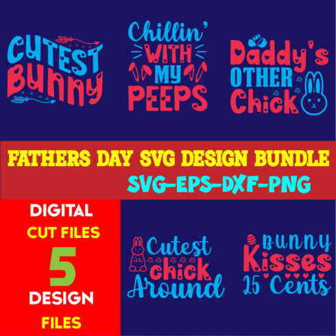 Fathers Day T-shirt Design Bundle Volume-13 cover image.