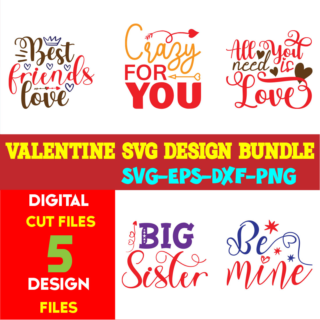 Valentine T-shirt Design Bundle Vol-09 cover image.