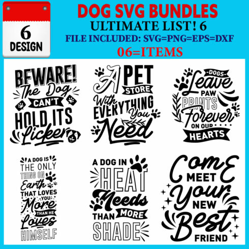 Dog T-shirt Design Bundle Vol-03 cover image.