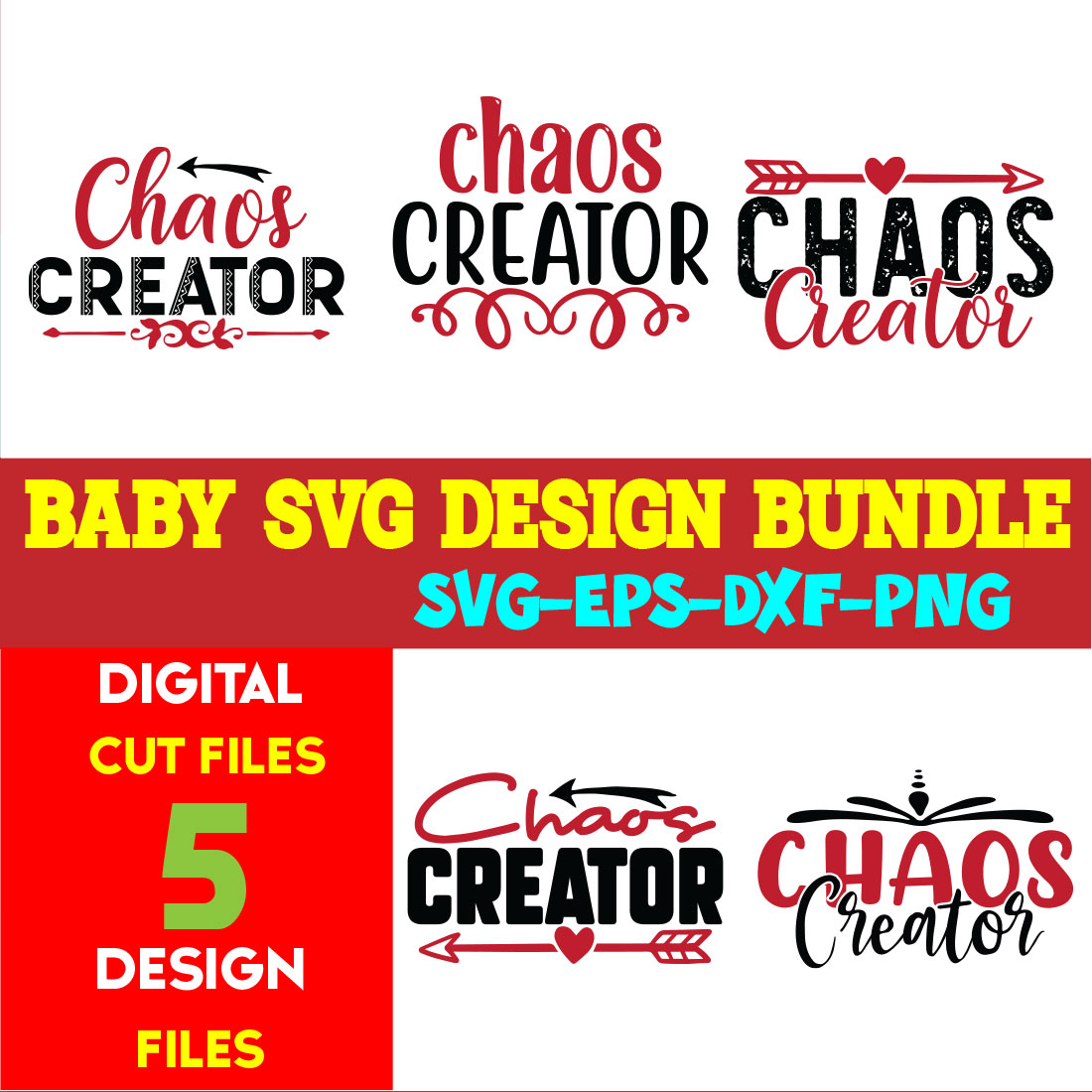 Baby T-shirt Design Bundle Volume-22 cover image.