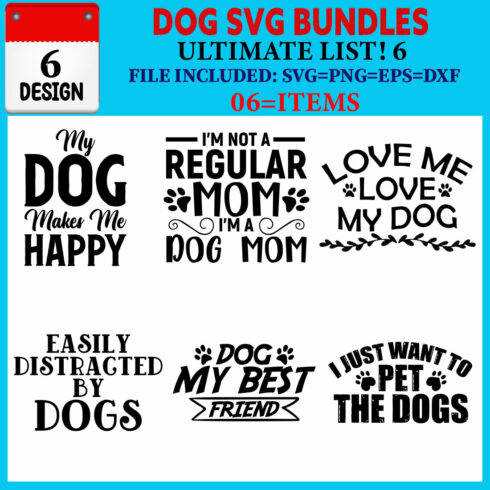 Dog T-shirt Design Bundle Vol-08 cover image.