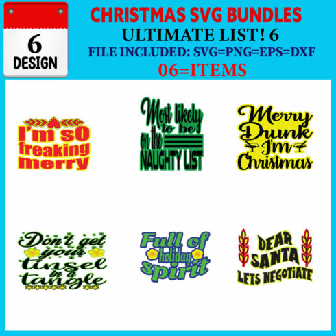 Christmas T-shirt Design Bundle Vol-49 cover image.