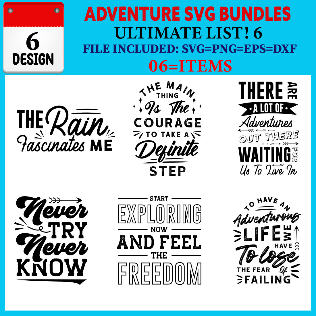 Adventure T-shirt Design Bundle Vol-06 - MasterBundles