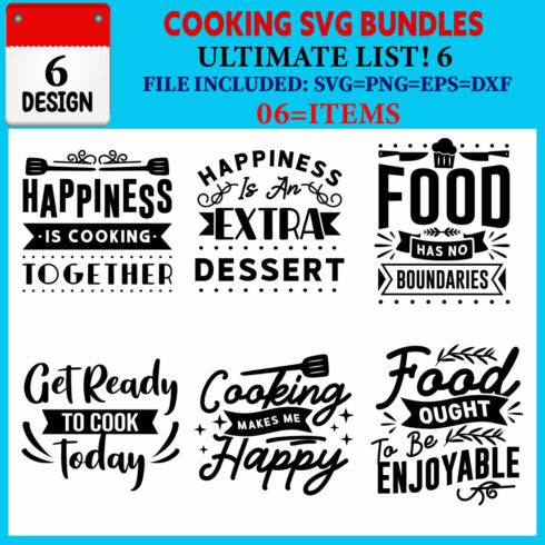 Cooking T-shirt Design Bundle Vol-02 cover image.