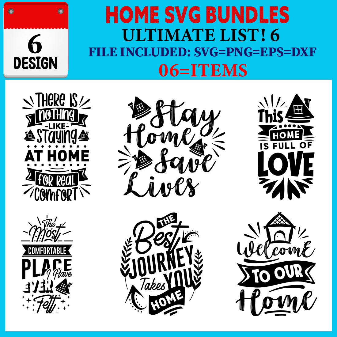 Home T-shirt Design Bundle Vol-04 cover image.