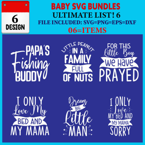Baby T-shirt Design Bundle Vol-06 cover image.